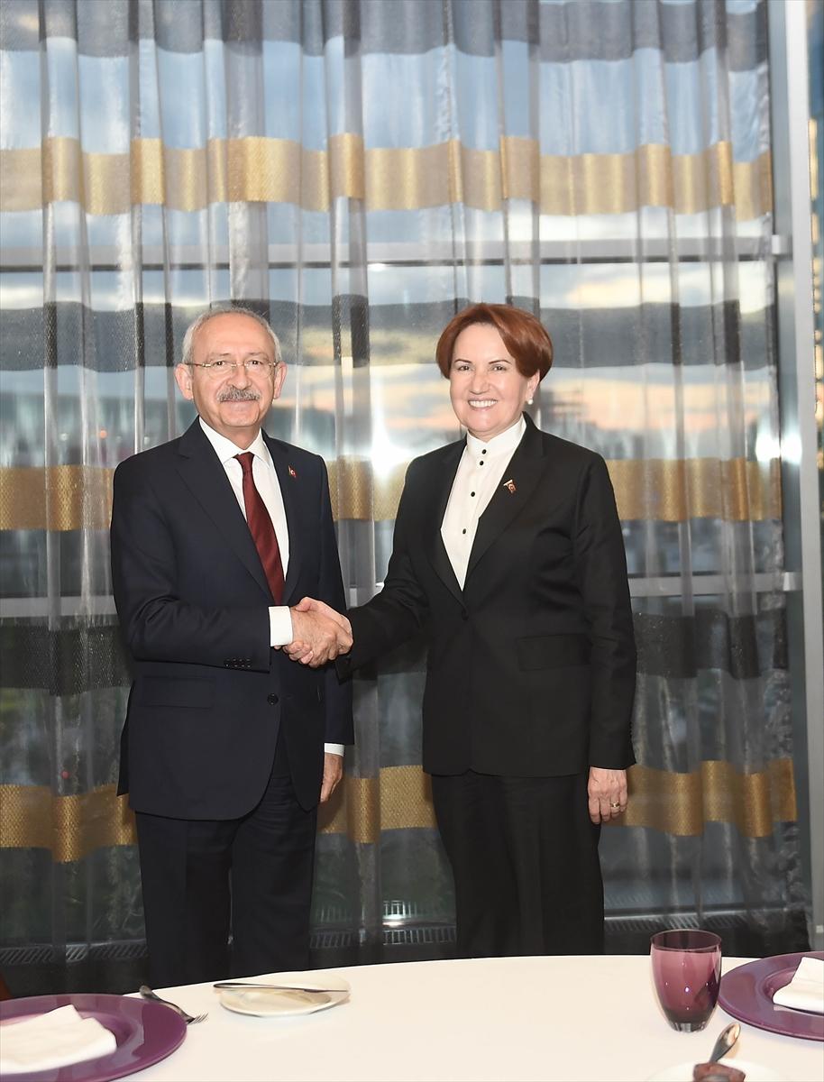 Kılıçdaroğlu, Meral Akşener ile iftar yaptı