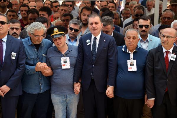 Helikopter şehidi pilot yüzbaşıya veda