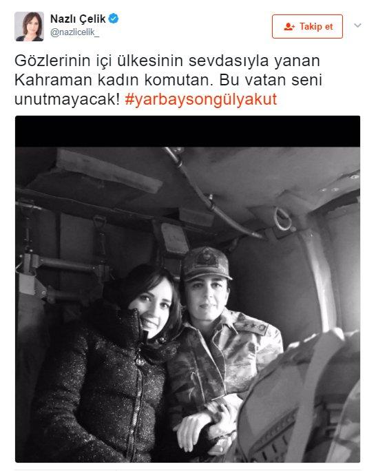 Nazlı Çelik şehitleri andı