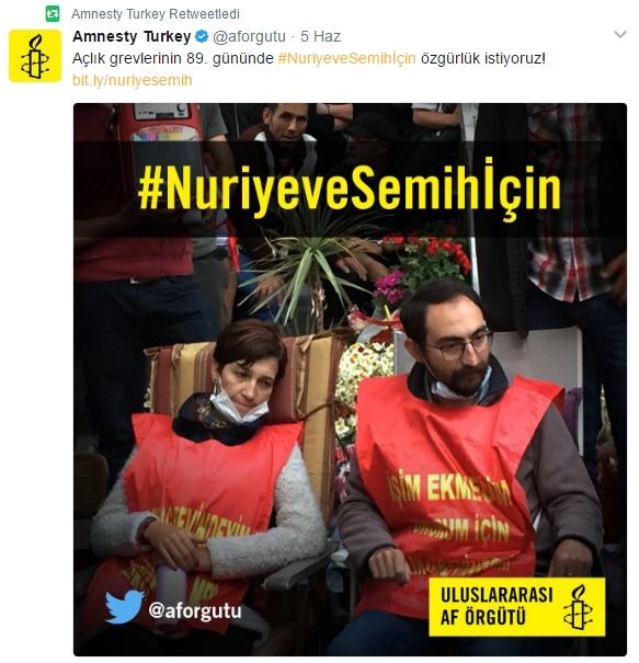 Uluslararası Af Örgütü başkanına FETÖ gözaltısı