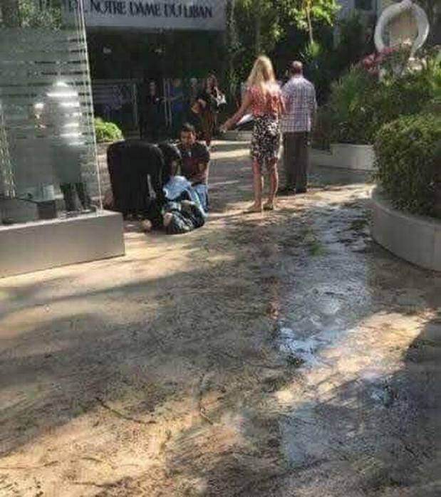 Lübnan'da Suriyeli kadın hastaneye alınmadı