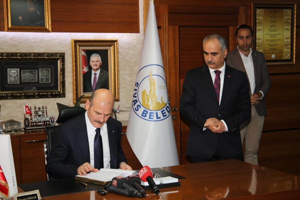 Bakan Süleyman Soylu Sivas'ta konuştu