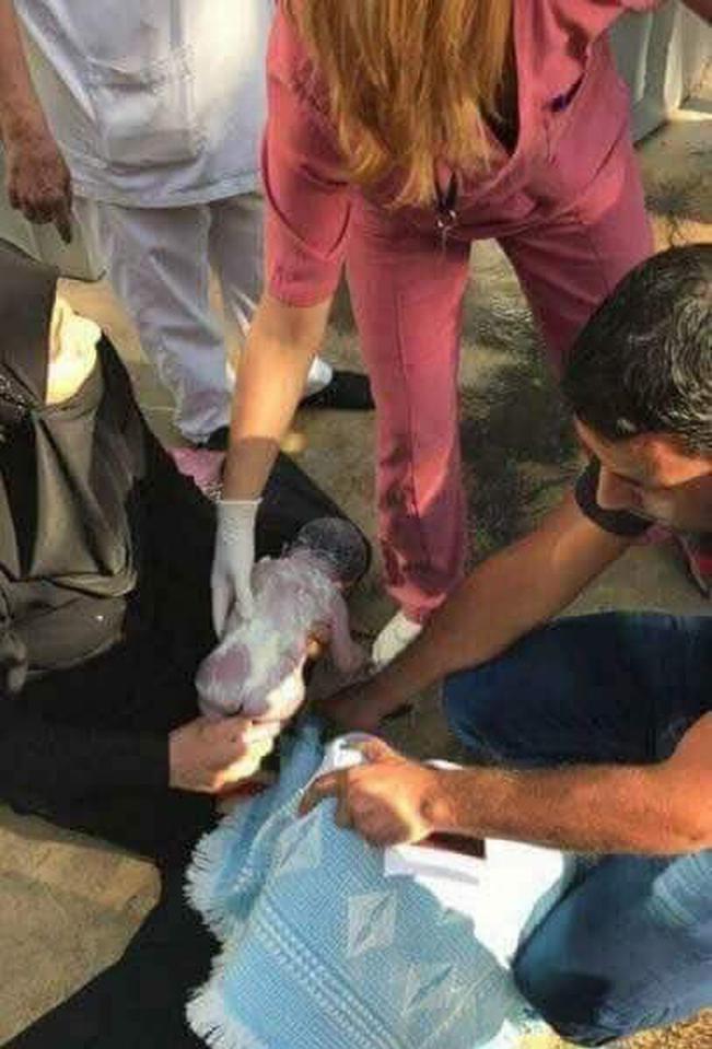 Lübnan'da Suriyeli kadın hastaneye alınmadı