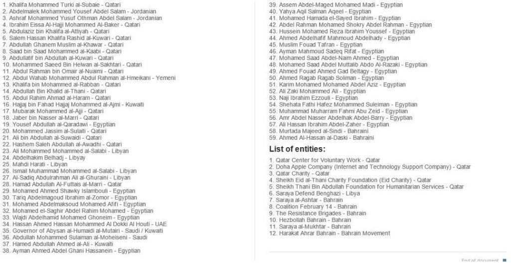 4 Arap ülkesinden ortak Katar bildirisi