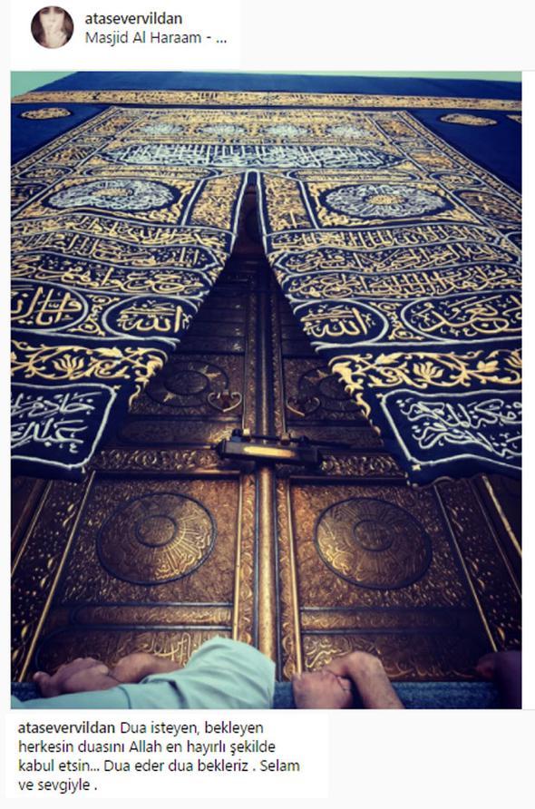 Vildan Atasever kutsal kopraklarda