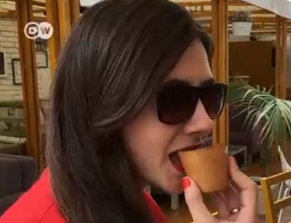 Yenilebilen kahve bardağı