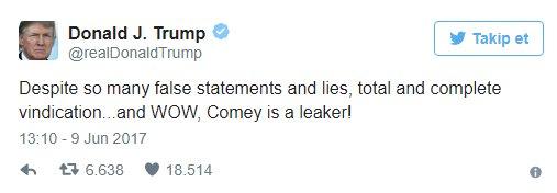 Trump: Yeminli ifade verebilirim