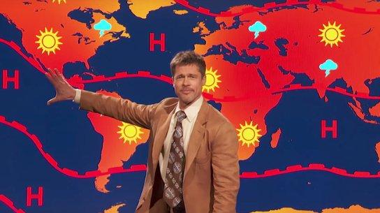 Brad Pitt hava durumu sundu