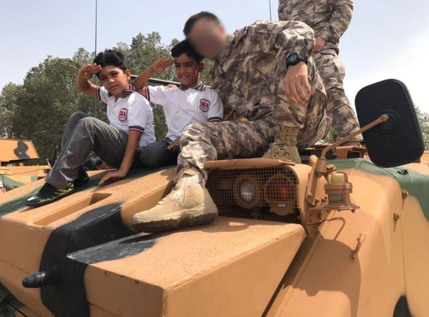 Katarlı çocukların Türkiye sevgisi