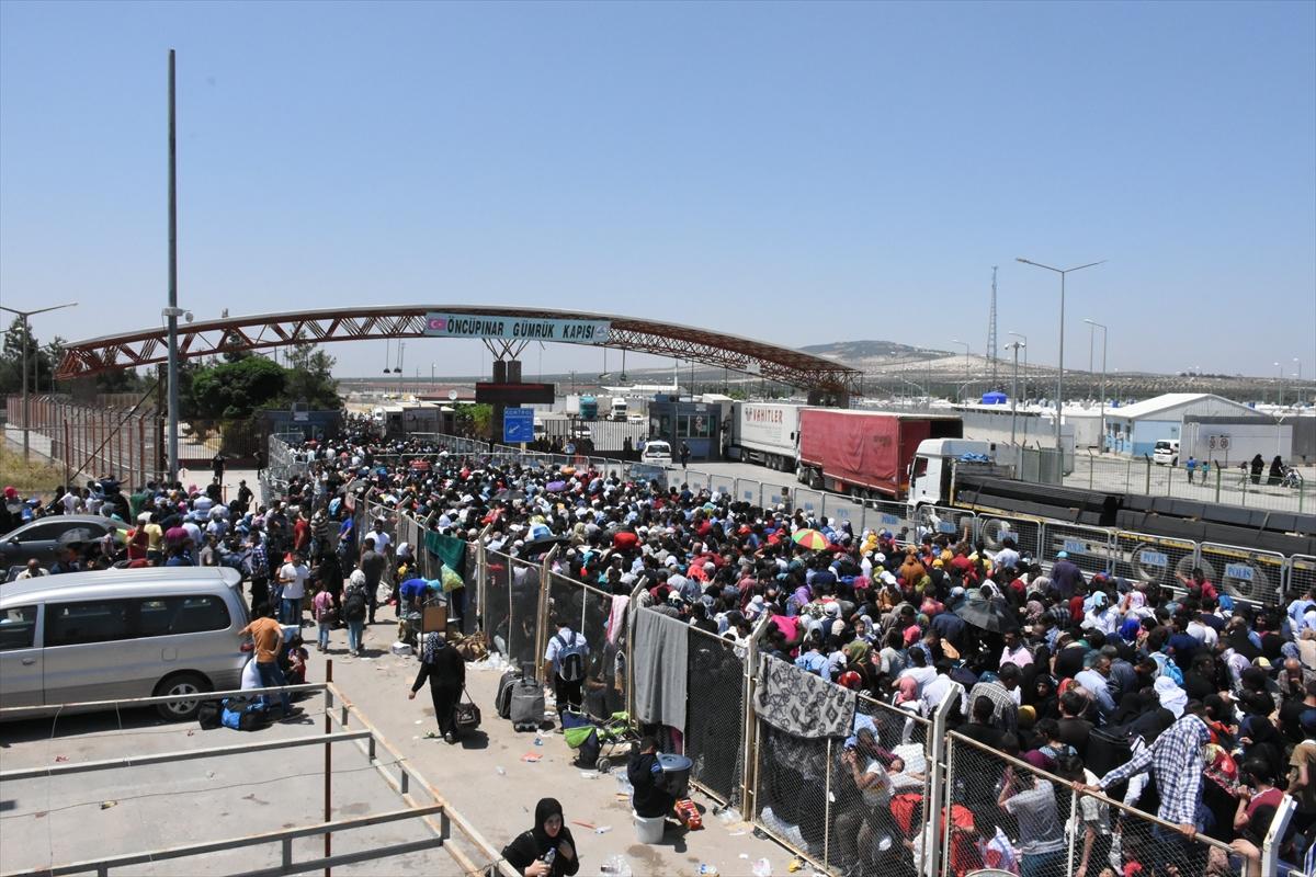 Suriyelilerin bayram yolculuğu