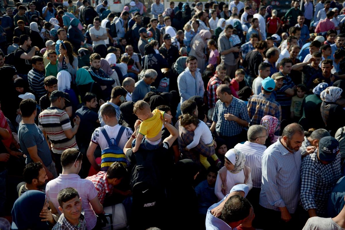 Suriyelilerin bayram yolculuğu