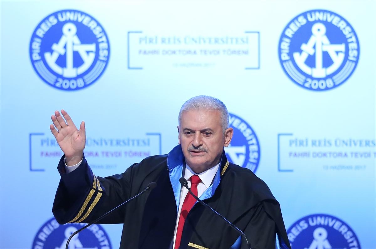 Başbakan Yıldırım'dan diploma esprisi