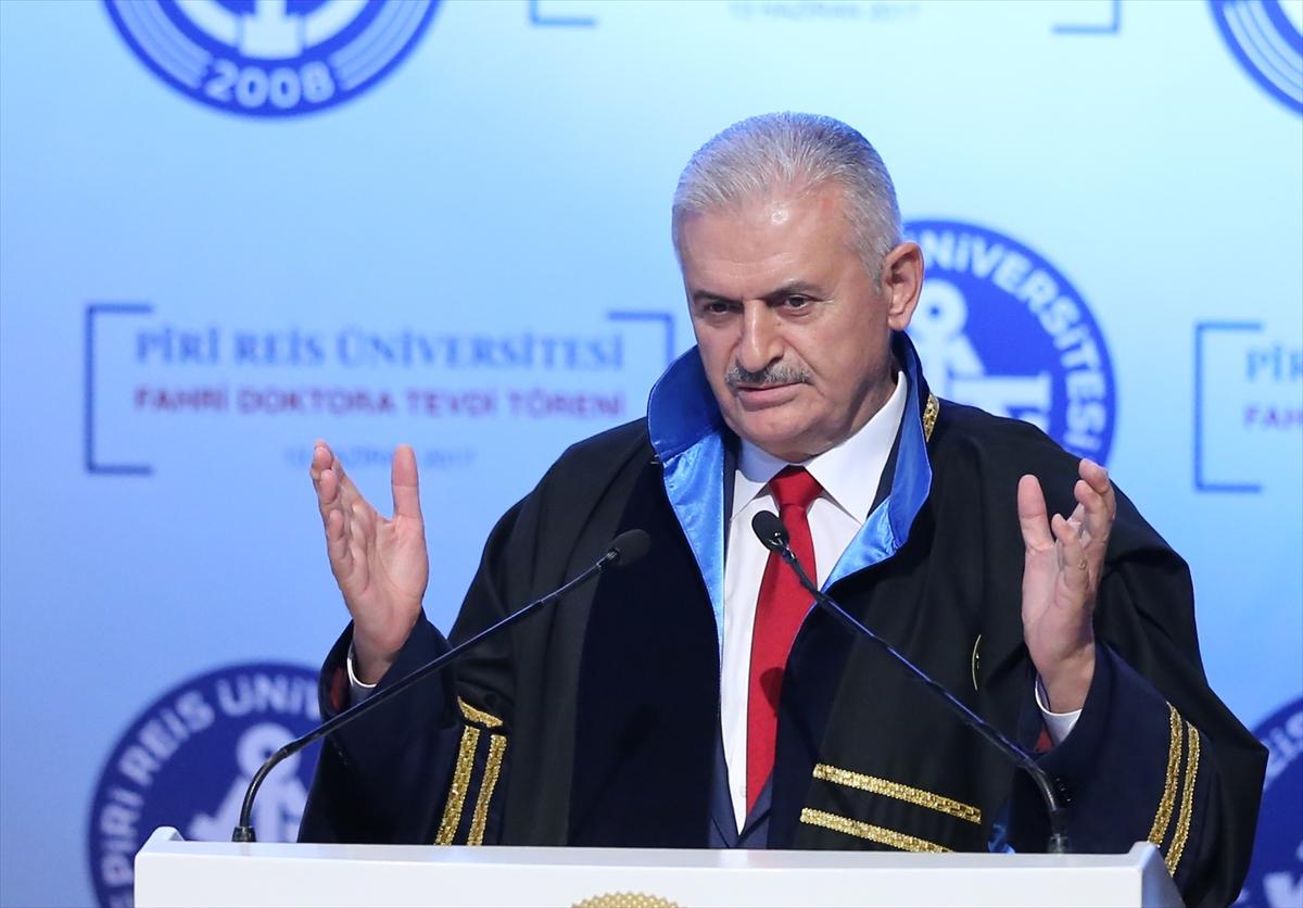Başbakan Yıldırım'dan diploma esprisi