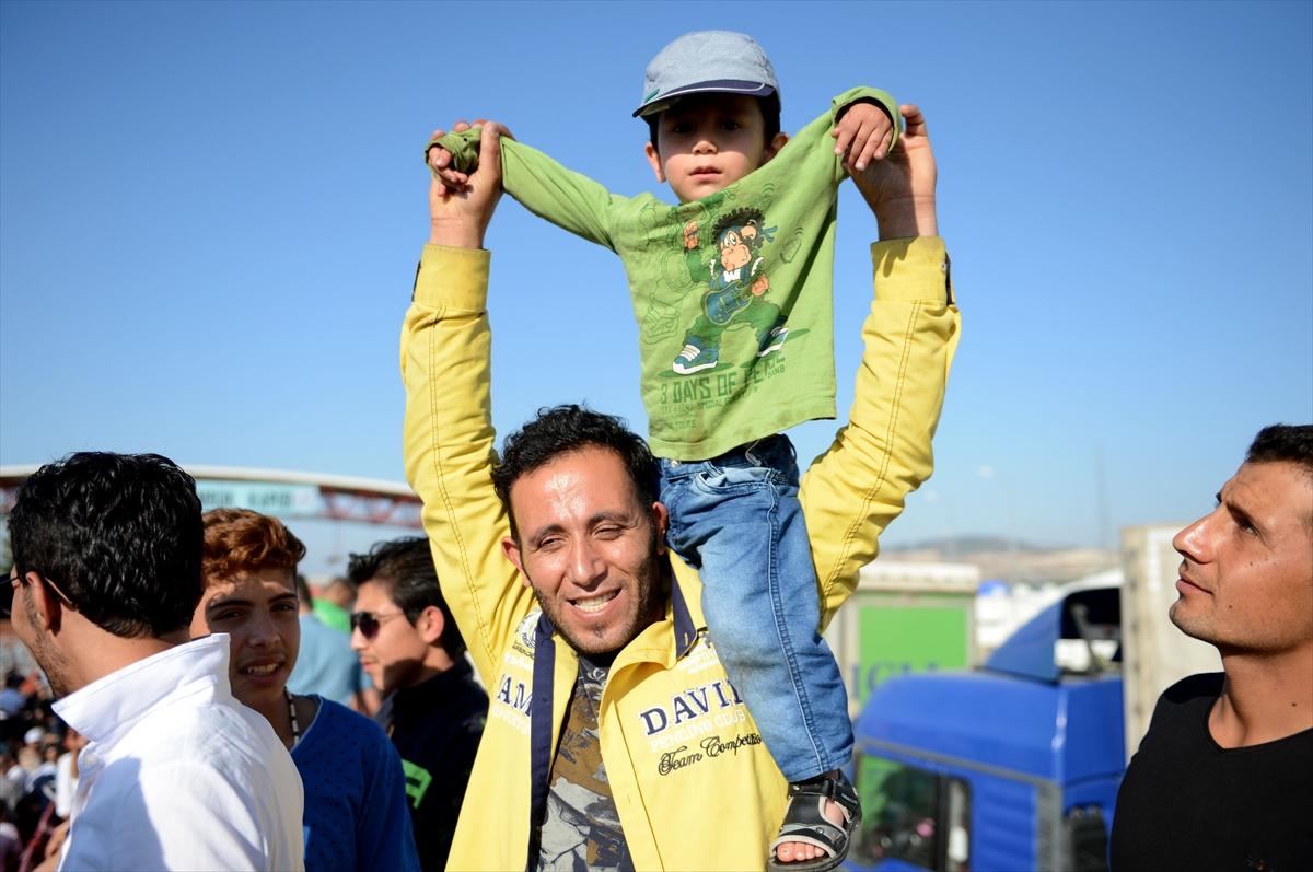 Suriyelilerin bayram yolculuğu