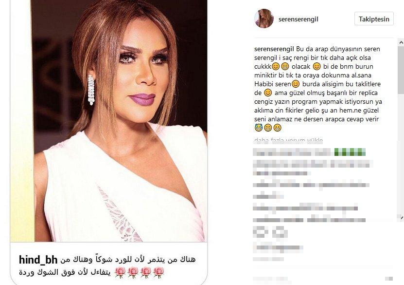 Seren Serengil: Araplar bile beni taklit ediyor