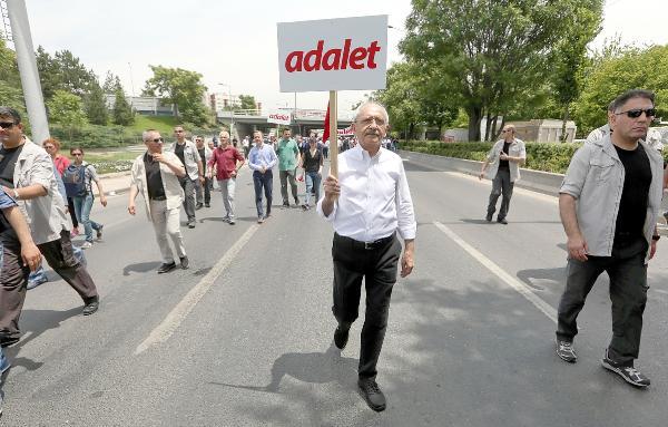 Kemal Kılıçdaroğlu'nun yürüyüşünde 2. gün