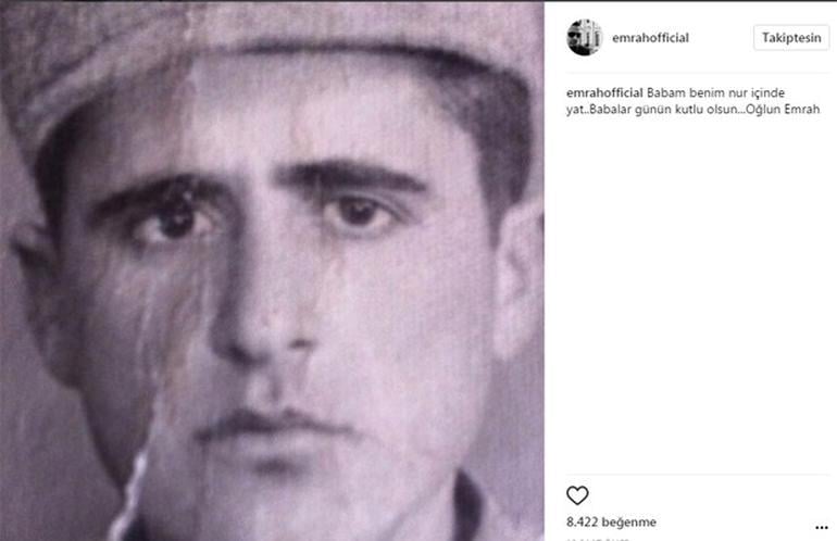 Emrah'tan duygusal Babalar Günü paylaşımı