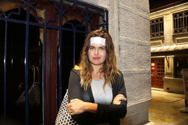 Sunucu Canan Tuğaner tacizciye kafa attı