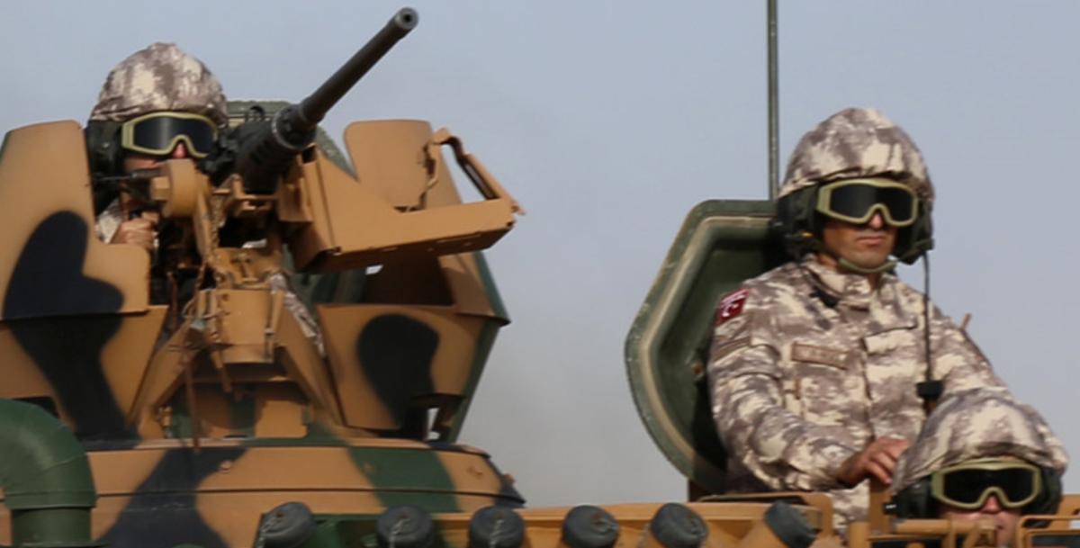 Katar'daki Türk birliğinden yeni görüntüler