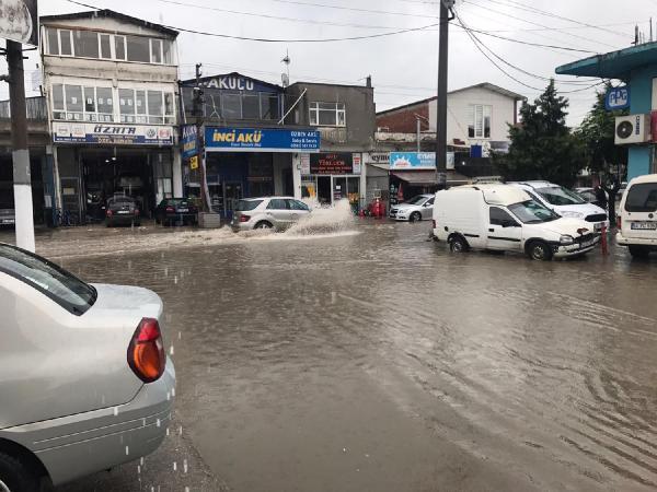 Sakarya'da su baskını