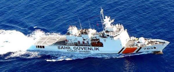 Bodrum'da denizde 11 kaçak yakalandı