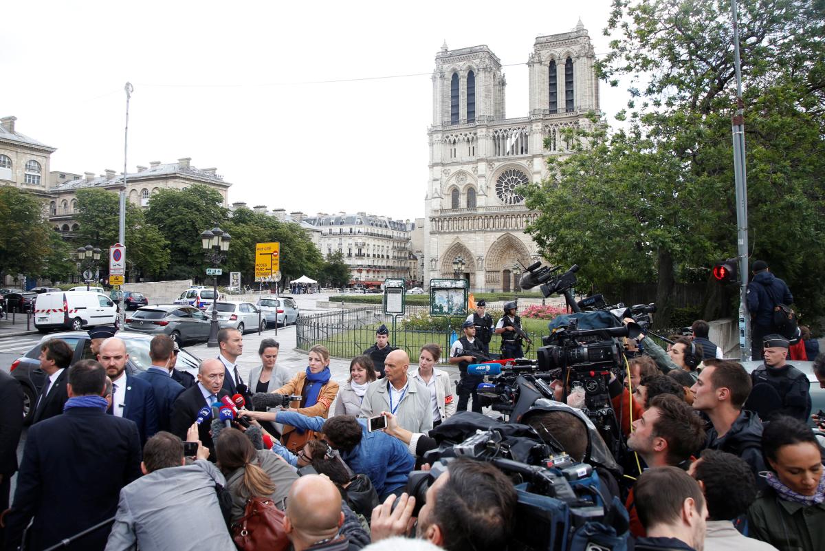 Fransa'da terör sempatizanları eylem yaptı
