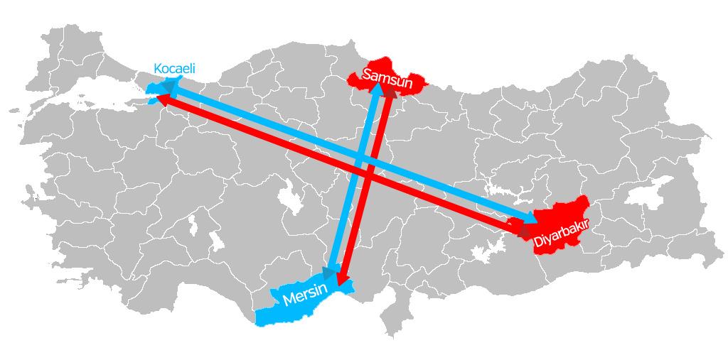 Kocaeli ve Diyarbakır Valileri yer değiştirdi