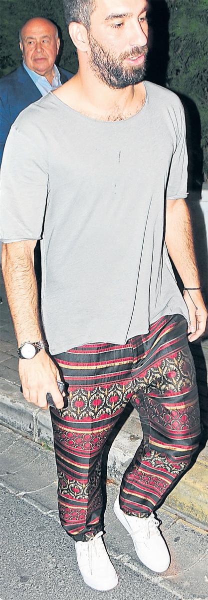 Arda Turan'ın şalvarı