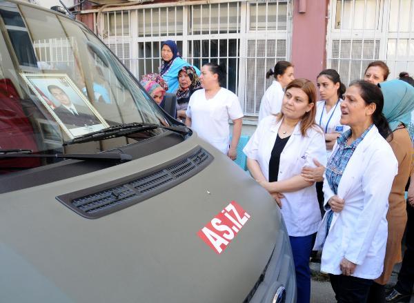 Bitlis şehidi hastaneden gözyaşlarıyla uğurlandı