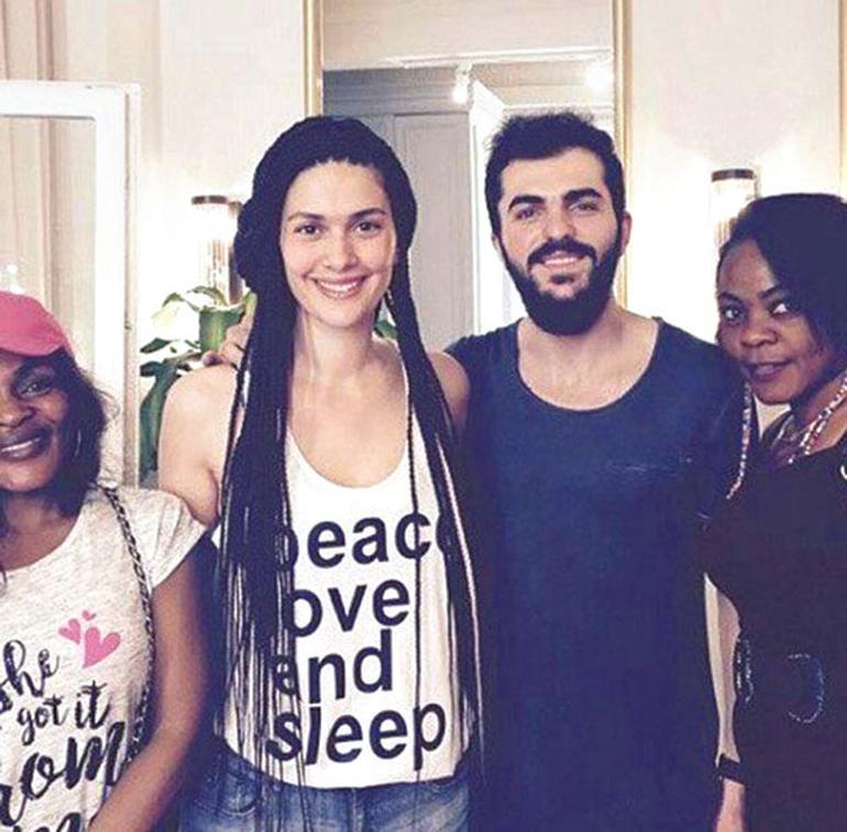 Bergüzar Korel rasta yaptırdı