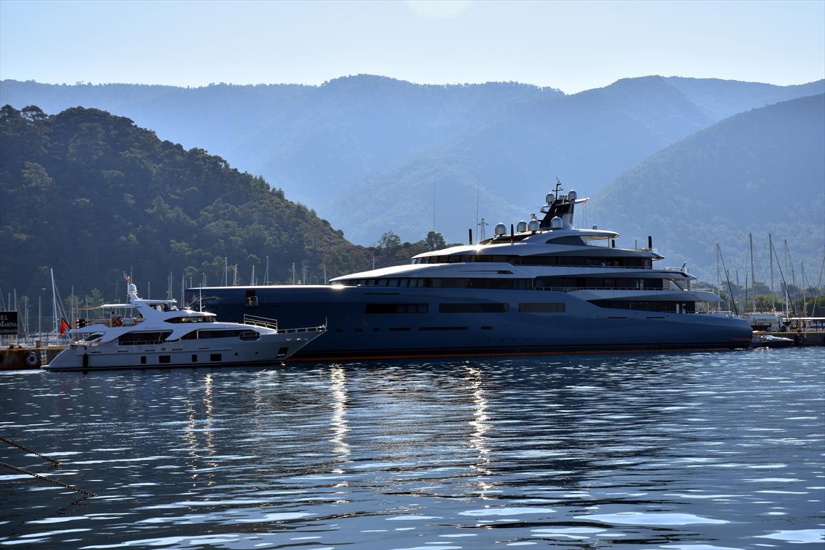 150 milyon dolarlık yat Marmaris'te