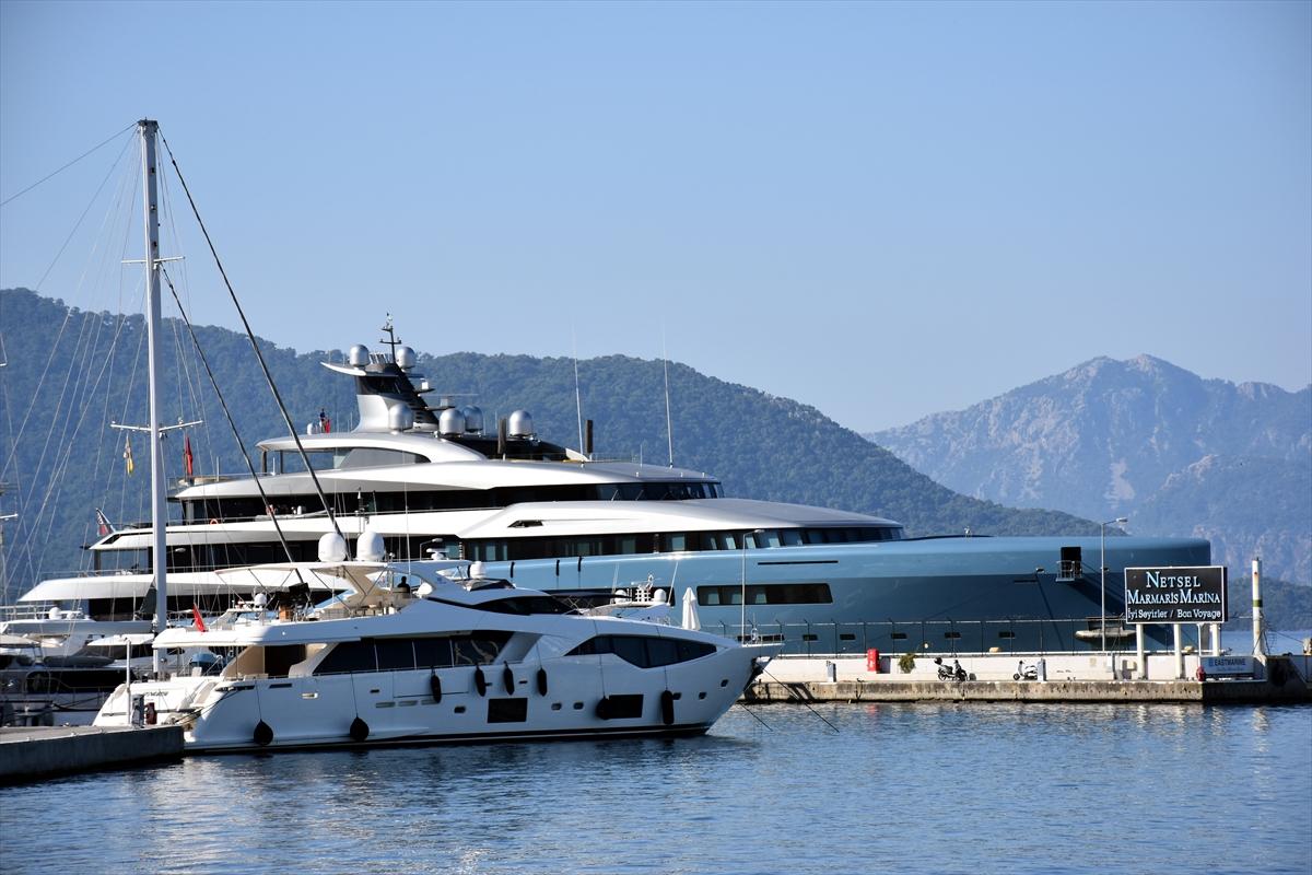 150 milyon dolarlık yat Marmaris'te