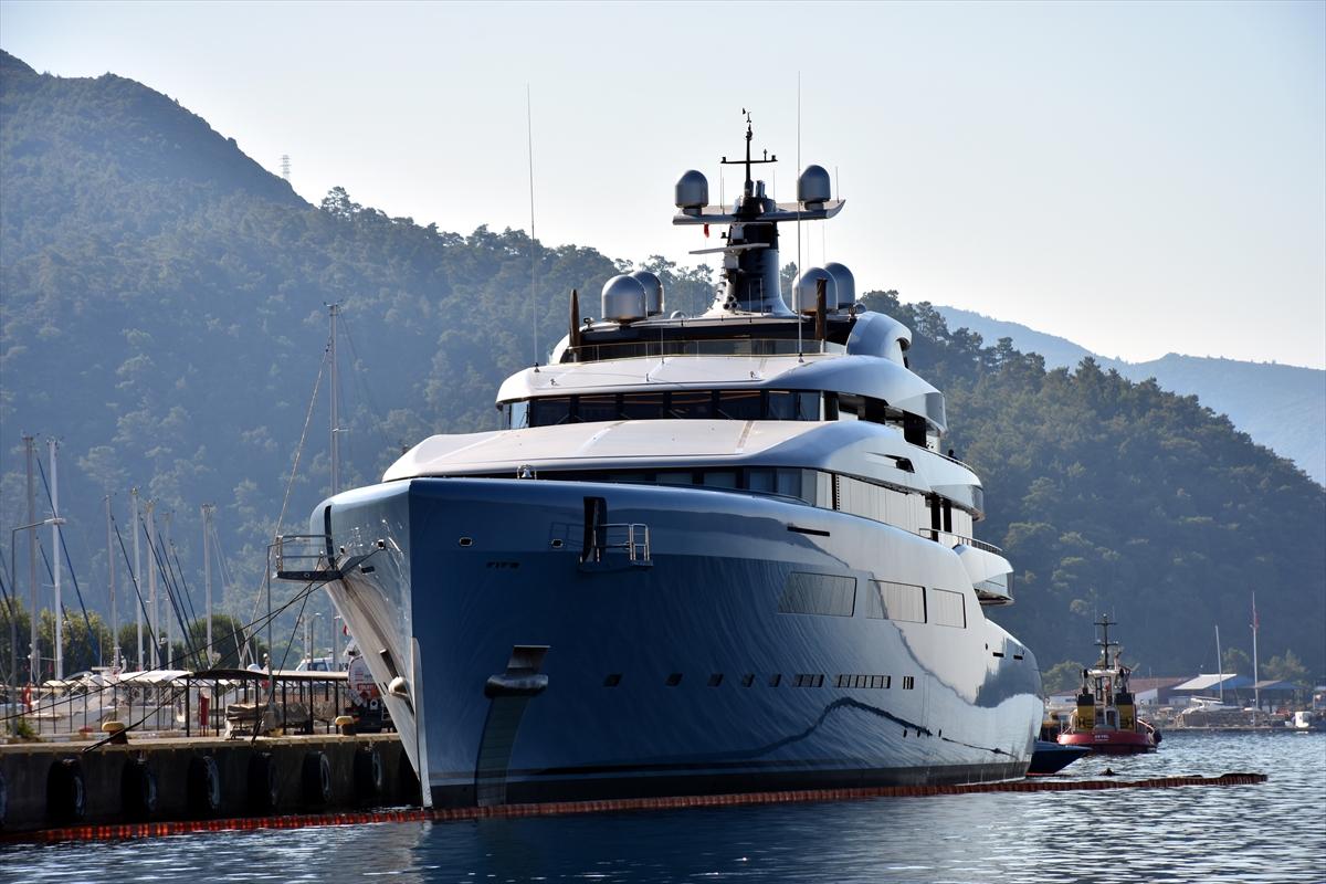 150 milyon dolarlık yat Marmaris'te