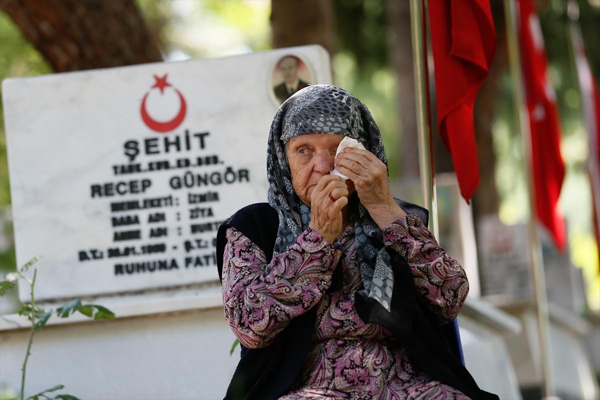 Ramazan Bayramı'nda şehitler unutulmadı