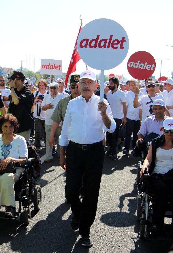 Kılıçdaroğlu: Yürüyüşümüzün adı adalet