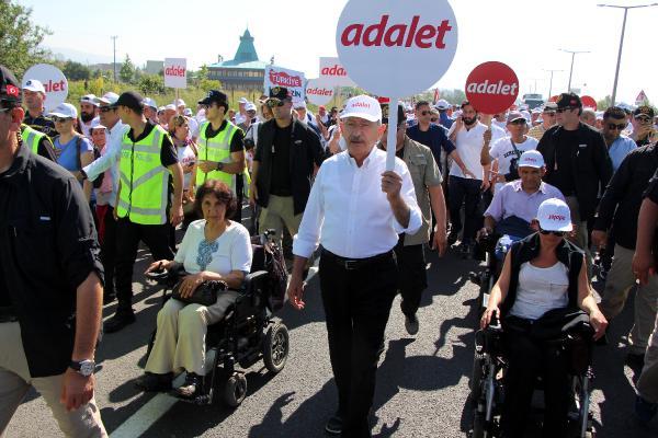 Kılıçdaroğlu: Yürüyüşümüzün adı adalet