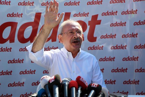 Kılıçdaroğlu: Yürüyüşümüzün adı adalet