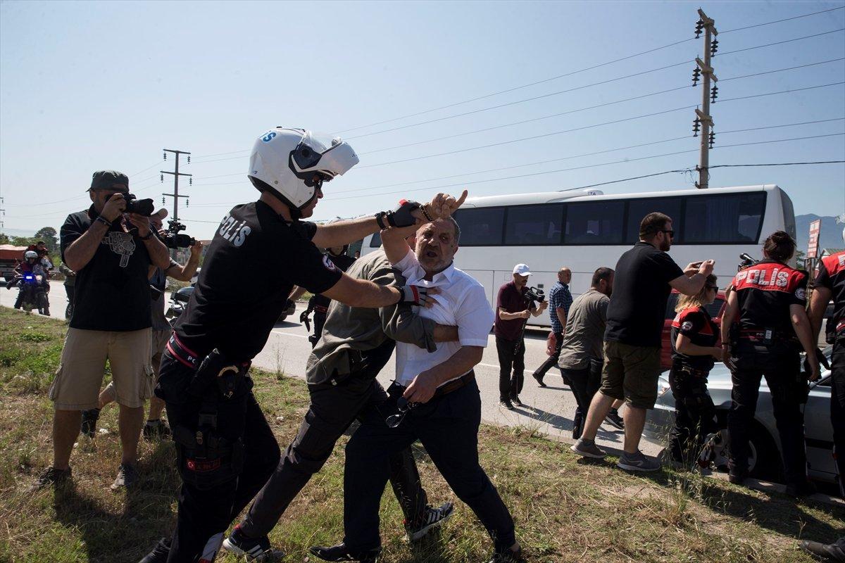 Düzce'de Kemal Kılıçdaroğlu'na tepki