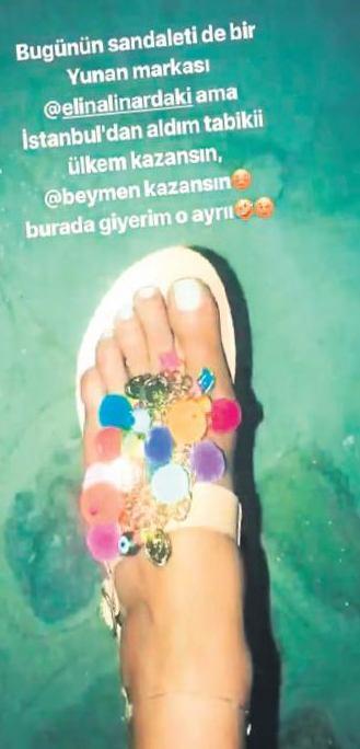 Reçber çifti Mikonos Adası'nda