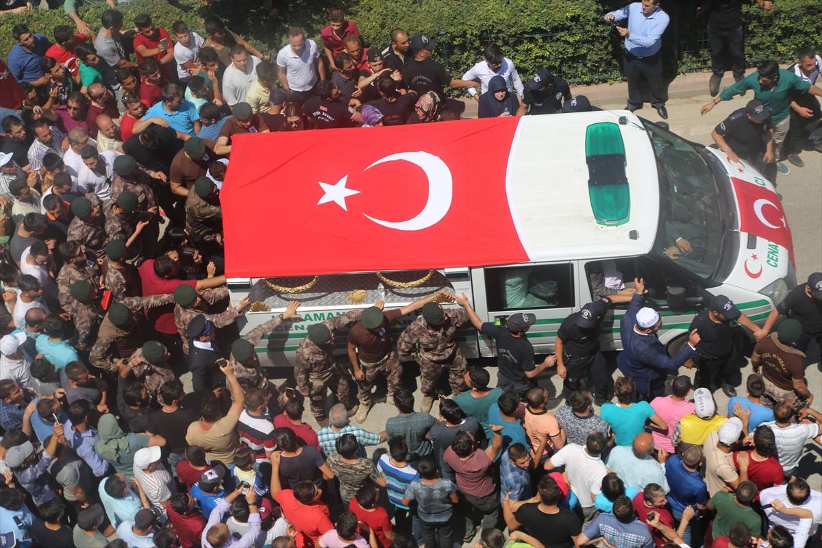 Şehit polis Dündar Karaman'da son yolculuğuna uğurlandı