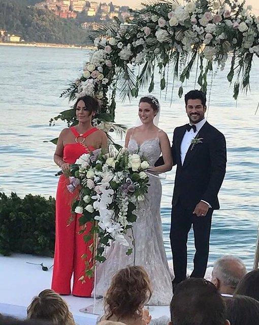 Fahriye Evcen ve Burak Özçivit'in düğünü