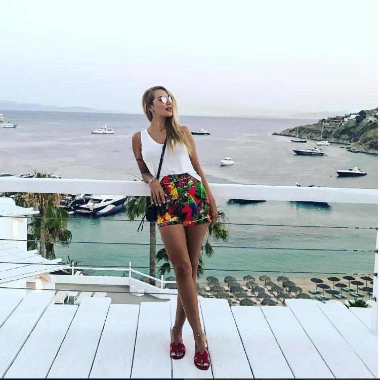 Reçber çifti Mikonos Adası'nda