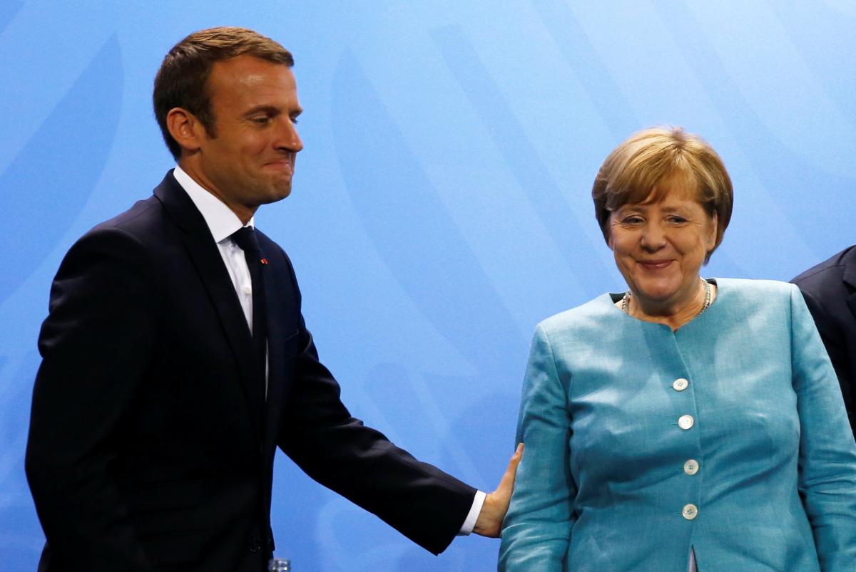 Macron Angela Merkel'e güven verdi