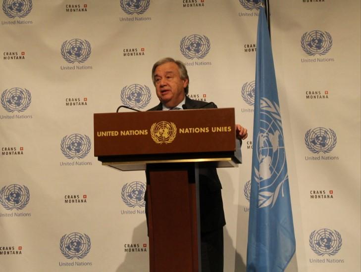 BM Genel Sekreteri'nden Kıbrıs açıklaması