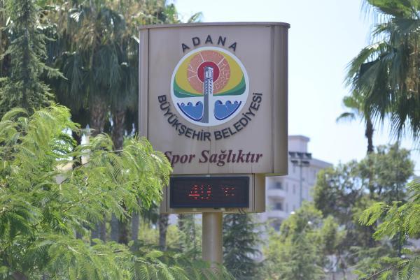 Adana'da termometreler 49 dereceyi gösterdi
