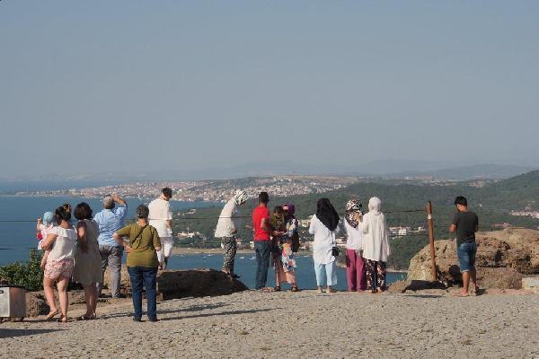 'Şeytan Sofrası' sıcaktan kaçış noktası oldu