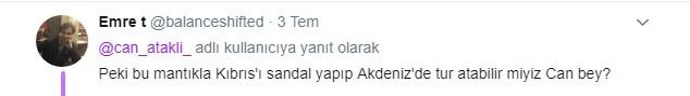 Can Ataklı'dan komik uçak gemisi paylaşımı