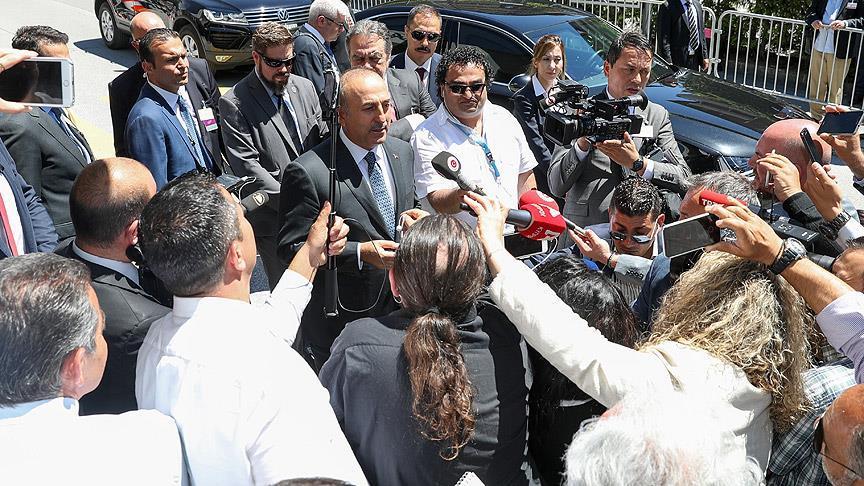 Çavuşoğlu'dan Rum heyetine tepki