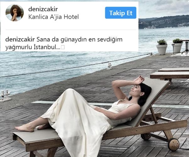 Deniz Çakır Serdar Bilgili'nin otelinde