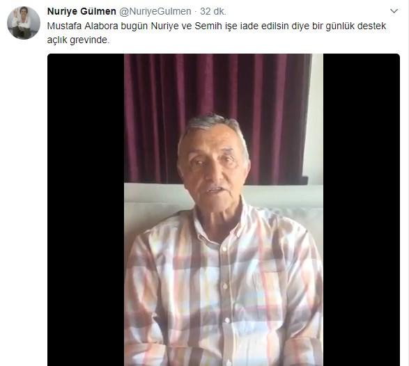 Mehmet Ali Alabora'nın babası açlık grevine başladı